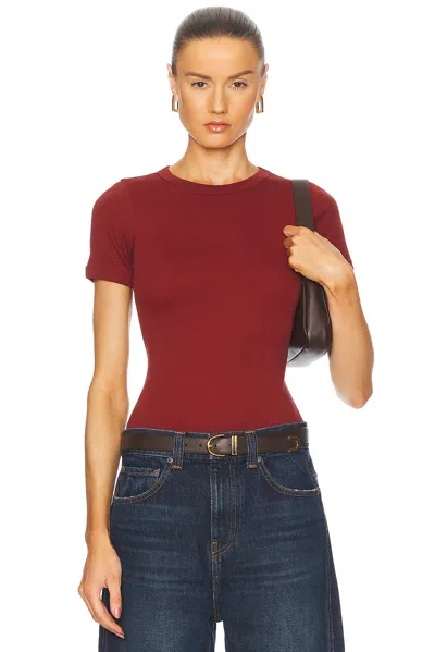 Flore Flore Car Tee In Syrah