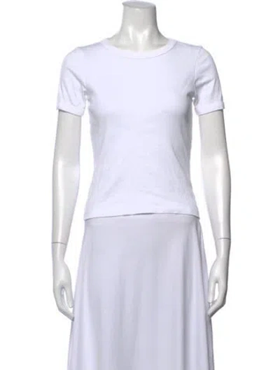 Pre-owned Flore Flore Crew Neck Short Sleeve T-shirt In Pink