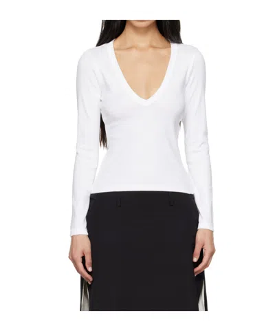 Flore Flore Dewi Long-sleeve T-shirt In White