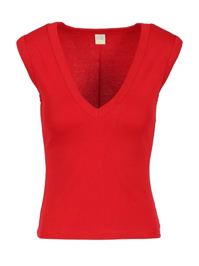 Flore Flore Dewi Tops Red