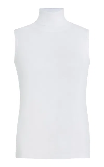 Flore Flore Dinah Cotton Tank Top In White
