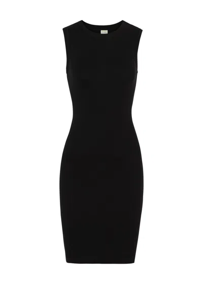 Flore Flore Esme Cotton Dress In Black