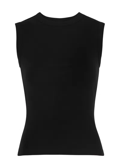 Flore Flore Esme Cotton Tank In Black