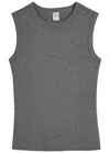 Flore Flore Esme Cotton Tank In Gray