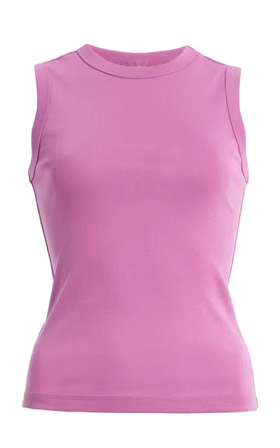 Flore Flore Esme Cotton Tank Top In Pink