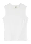Flore Flore Esme Cotton Tank In White