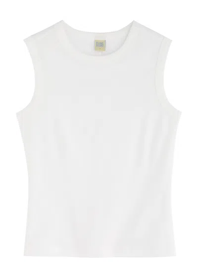 Flore Flore Esme Cotton Tank In White
