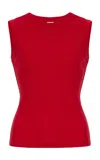 Flore Flore Esme Tank Top In Red