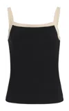 Flore Flore Exclusive Riviera May Cotton Cami Top In Black