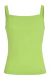 Flore Flore Exclusive Riviera May Cotton Cami Top In Green