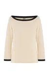 Flore Flore Exclusive Riviera Steffi Cotton T-shirt In Off-white