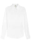 Flore Flore Giulia Cotton Shirt In White