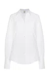 Flore Flore Giulia Cotton Shirt In White