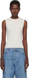 Flore Flore Gray Esmé Tank Top