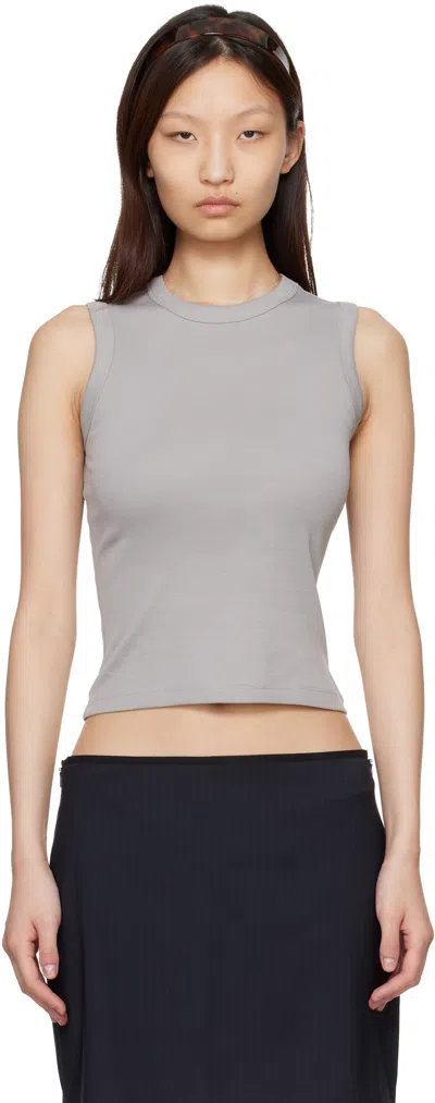 Flore Flore Gray Esmé Tank Top