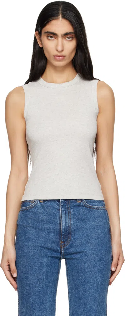 Flore Flore Gray Esmé Tank Top
