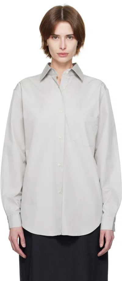 Flore Flore Gray Zoë Shirt In Grey