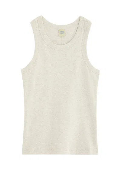 Flore Flore Hannah Cotton Tank In Grey