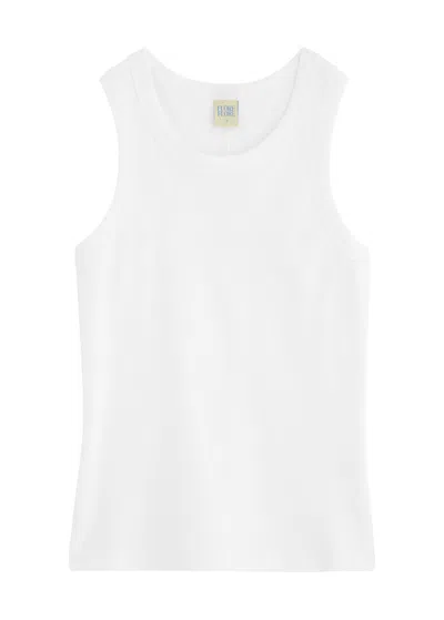 Flore Flore Hannah Cotton Tank In White
