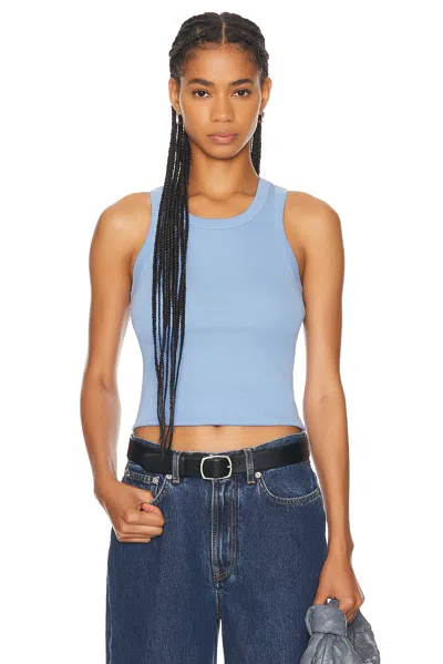 Flore Flore Hannah Tank Top In Baby Blue