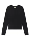 Flore Flore Iman Long-sleeve T-shirt In Black