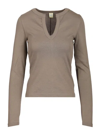 Flore Flore Iman T-shirt Brown
