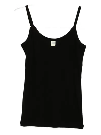 Flore Flore Isla Cami In Black