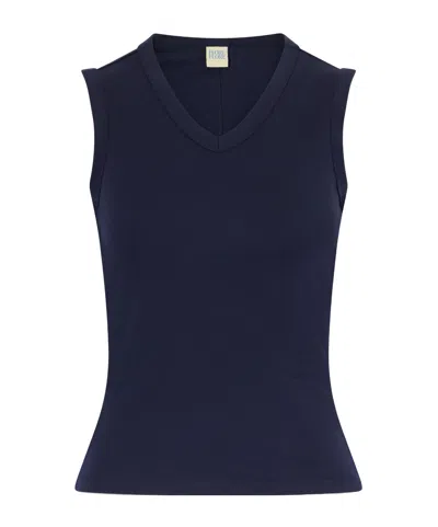Flore Flore Jersey Tank In Blue