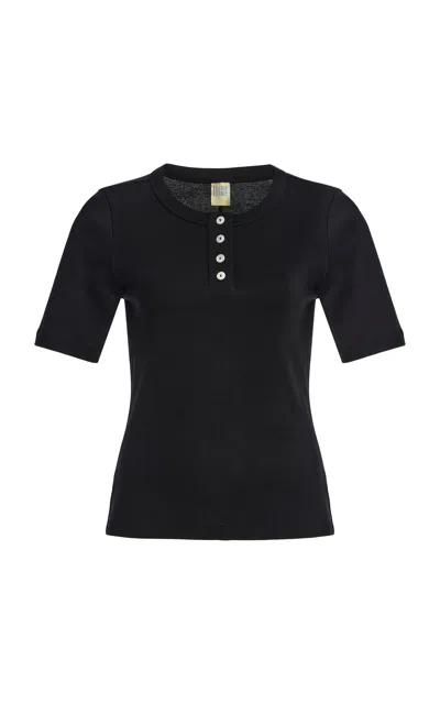 Flore Flore Jess Cotton T-shirt In Green