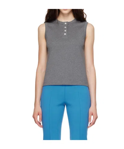 Flore Flore Ssense Exclusive Gray Jess Tank Top