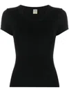Flore Flore Car Cotton T-shirt In Black