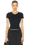 Flore Flore Jill Baby Tee In Black