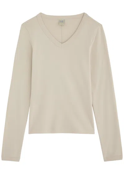 Flore Flore Jill Cotton Top In Cream