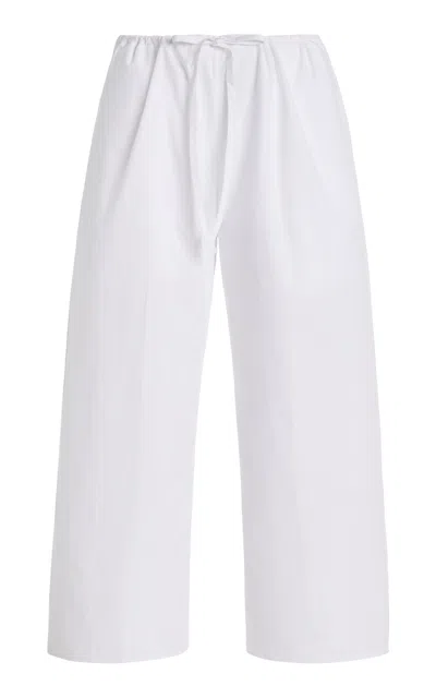 FLORE FLORE JOSEPHINE COTTON TROUSERS