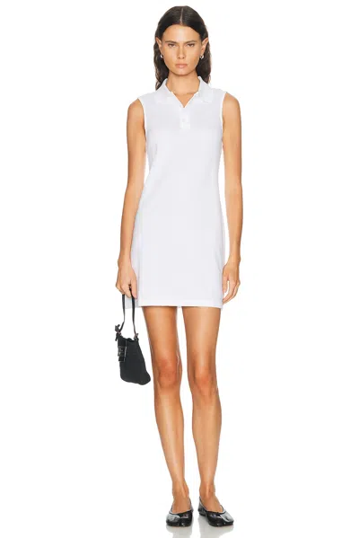 Flore Flore Lauren Polo Dress In White
