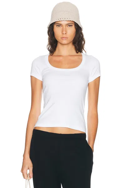 Flore Flore Lulu Baby Tee In White