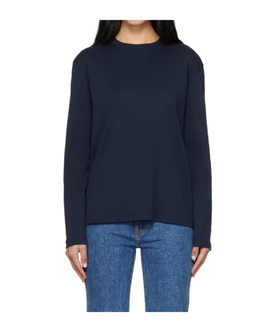Flore Flore Maggie Long-sleeve T-shirt In Blue