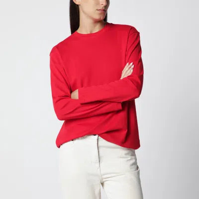 Flore Flore Maggie Organic Cotton Long-sleeve Top In Multi