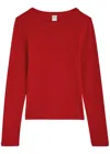 Flore Flore Max Cotton Top In Red