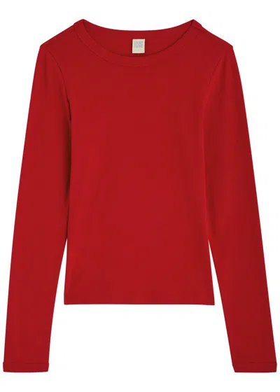 Flore Flore Max Cotton Top In Red