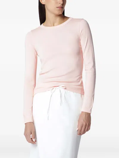 Flore Flore Pink Max Organic Cotton Long-sleeve T-shirt In Multi