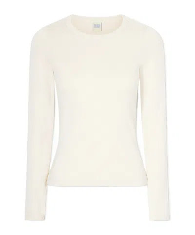 Flore Flore Max Organic Cotton-jersey T-shirt In Neutral