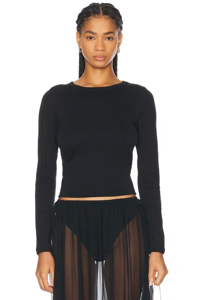 Flore Flore Max Tee In Black