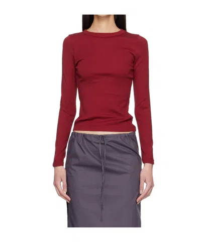Flore Flore Max T-shirt In Red