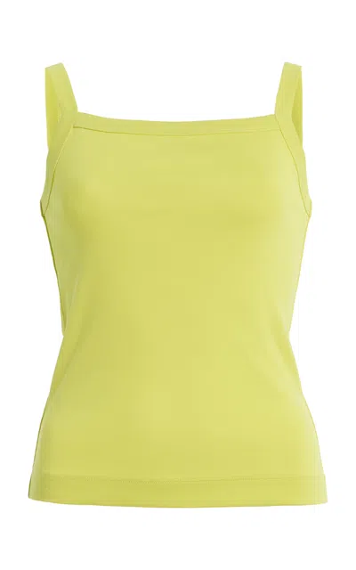 Flore Flore May Cotton Camisole Top In Green
