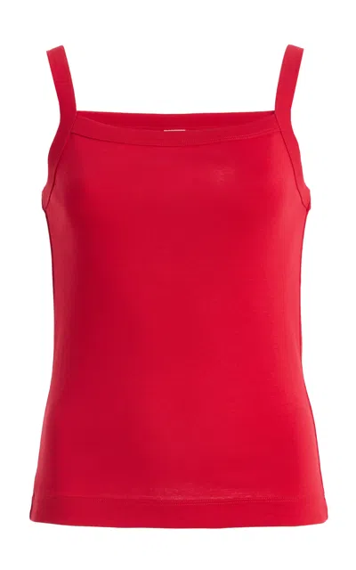 Flore Flore May Cotton Camisole Top In Red