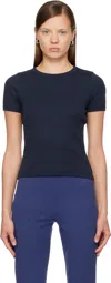 Flore Flore Navy Car T-shirt In Blue