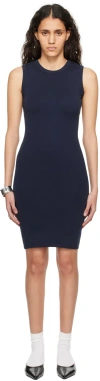 Flore Flore Navy Esmé Minidress In Navy