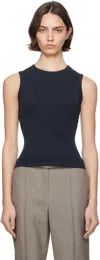 Flore Flore Navy Esmé Tank Top
