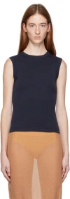 Flore Flore Navy Esmé Tank Top In Navy